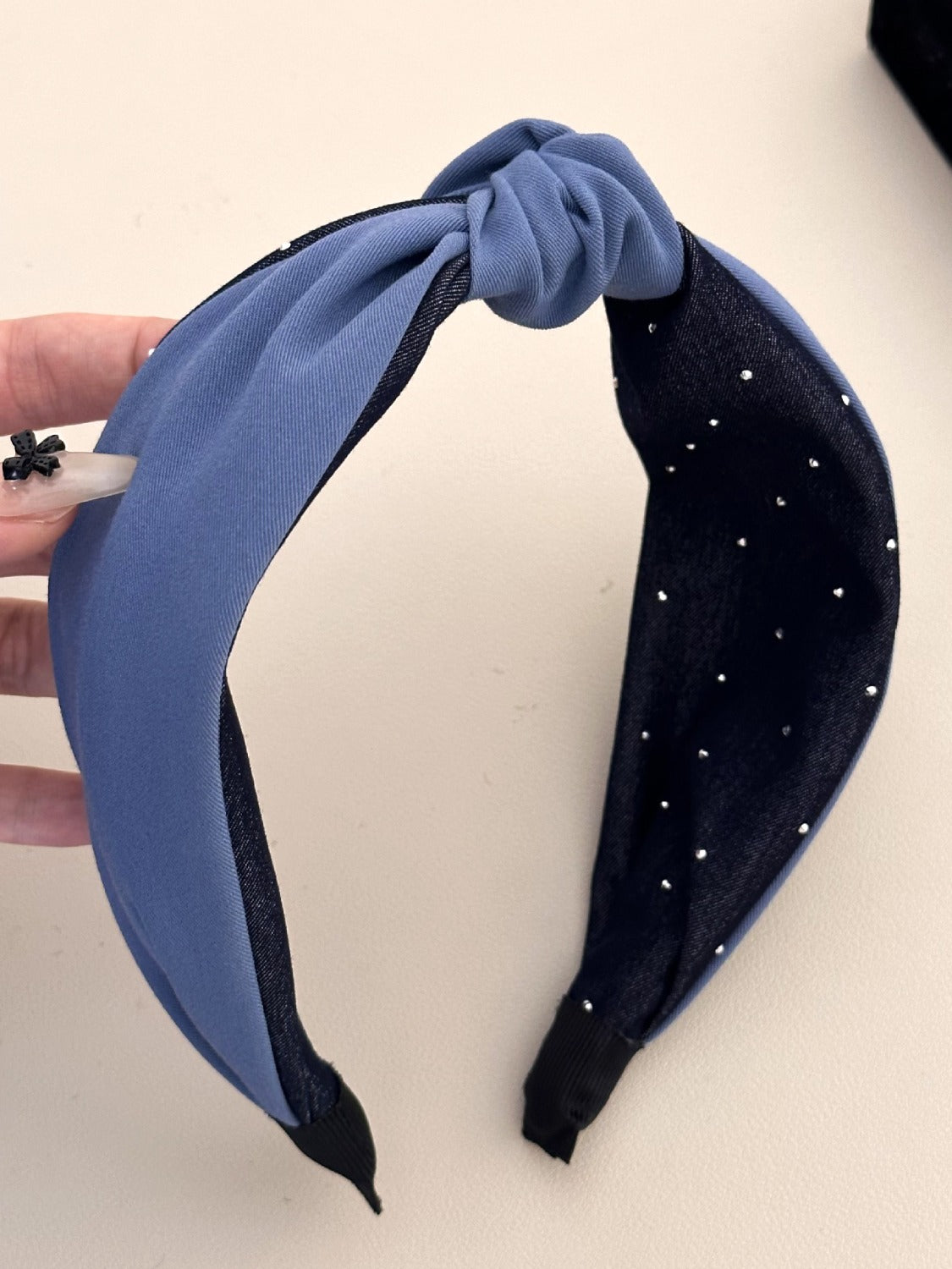 Knotted Polyester Wide - Headband Fashion