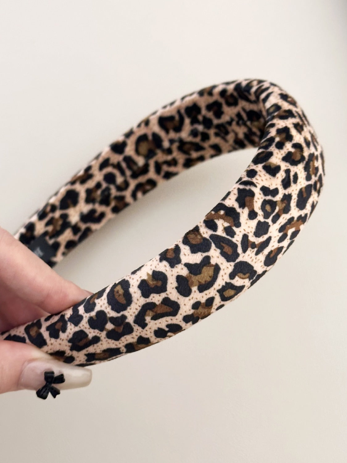 Leopard Polyester Wide Headband-Trendy-Style