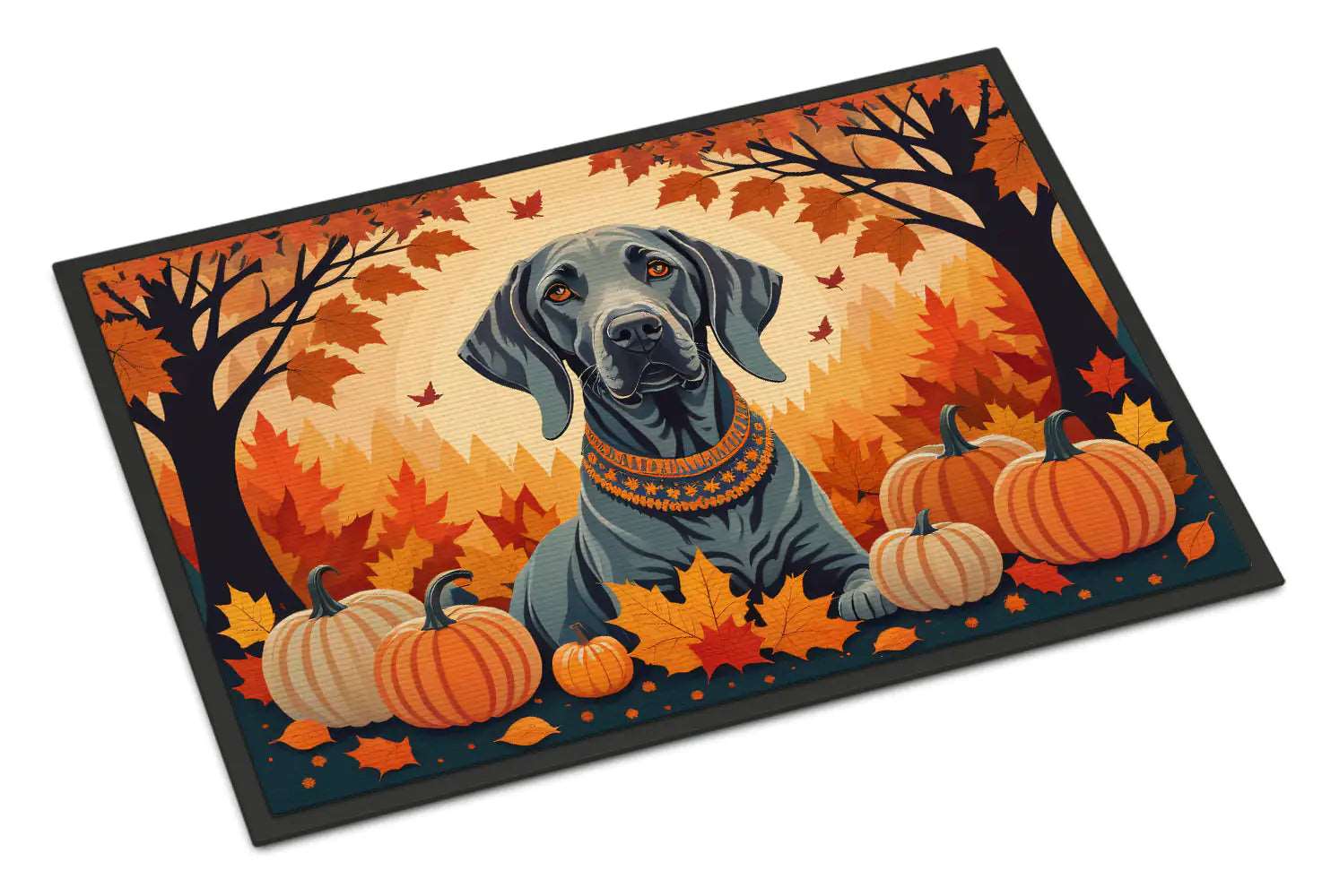 Weimaraner Fall Doormat