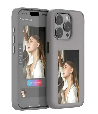 E-Ink Phone Case Style Innovation Functionality