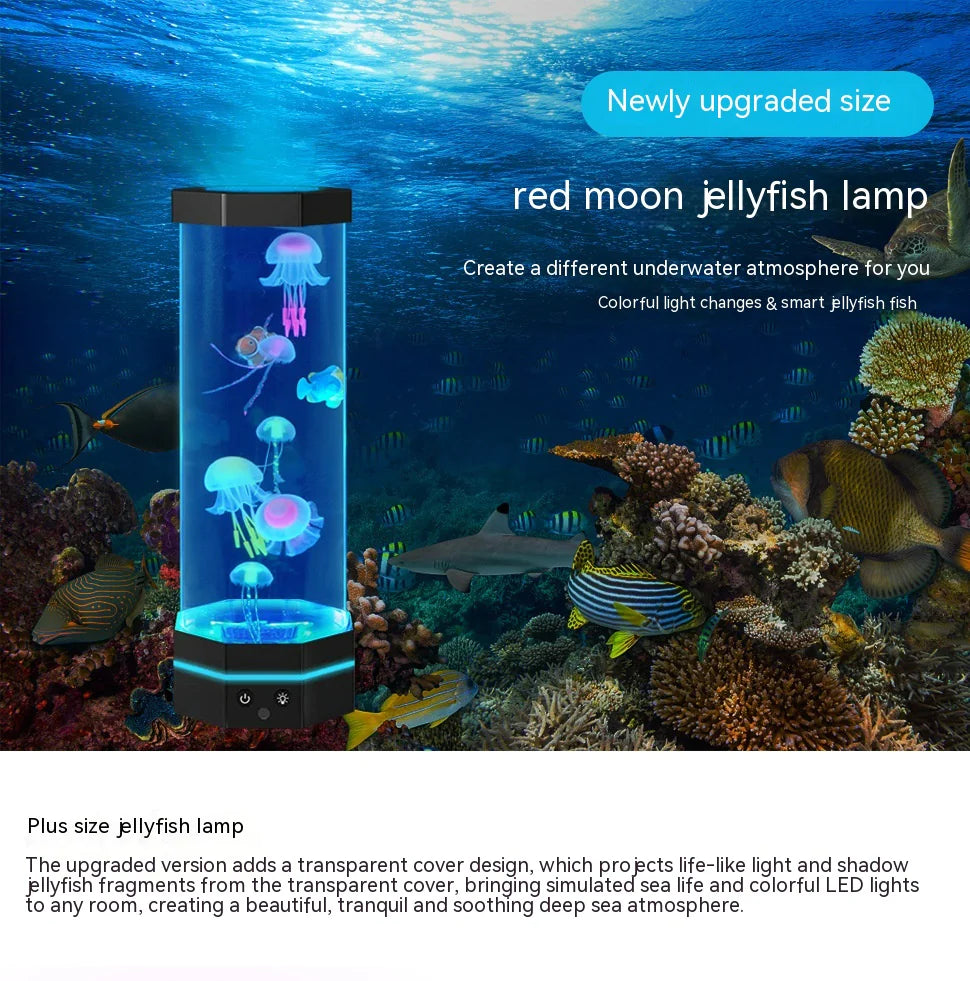 Color Changing Jellyfish Lava Lamp