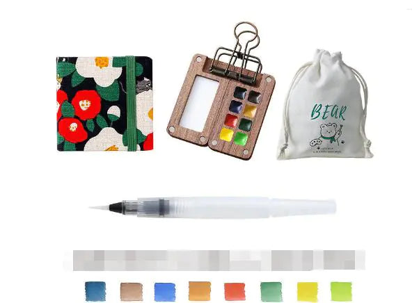 Portable Travel Watercolor Set