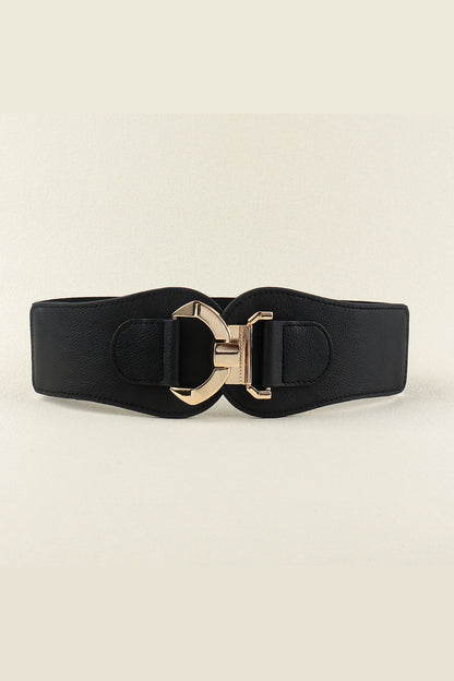 Alloy Buckle Elastic Belt