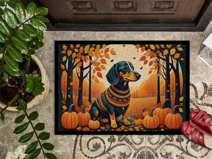 Dachshund Fall Doormat