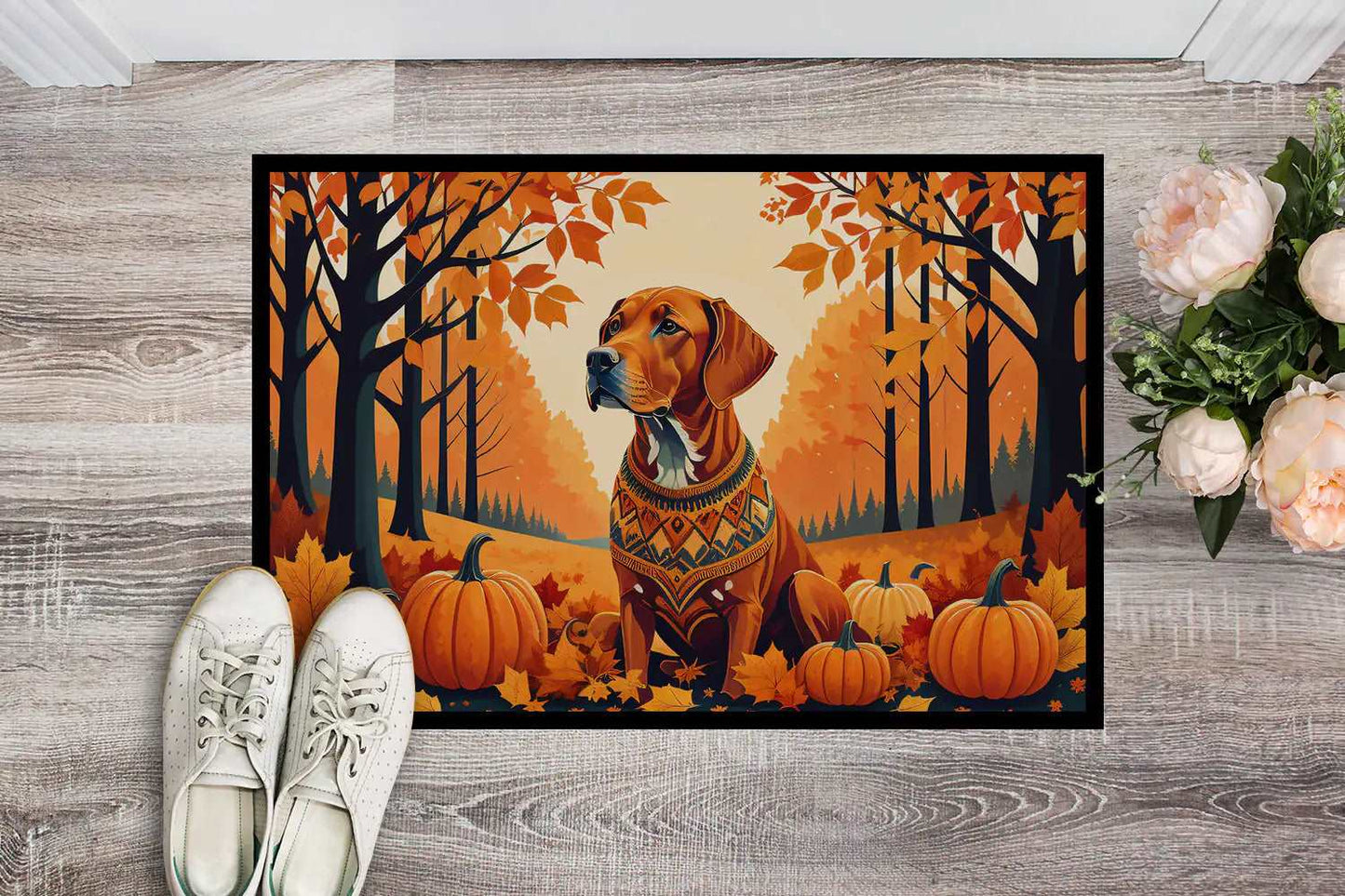 Vizsla Fall Doormat