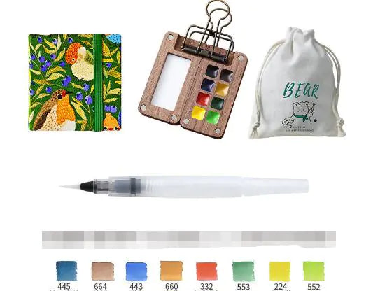 Portable Travel Watercolor Set