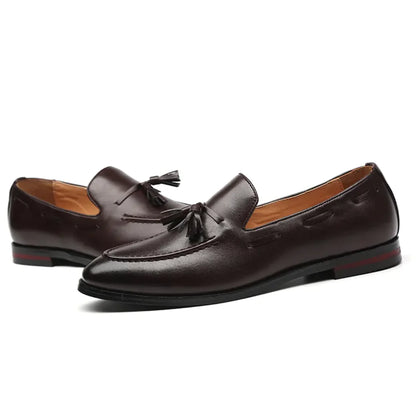 Men's Casual Breathable Leather Loafers