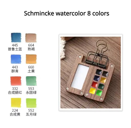 Portable Travel Watercolor Set