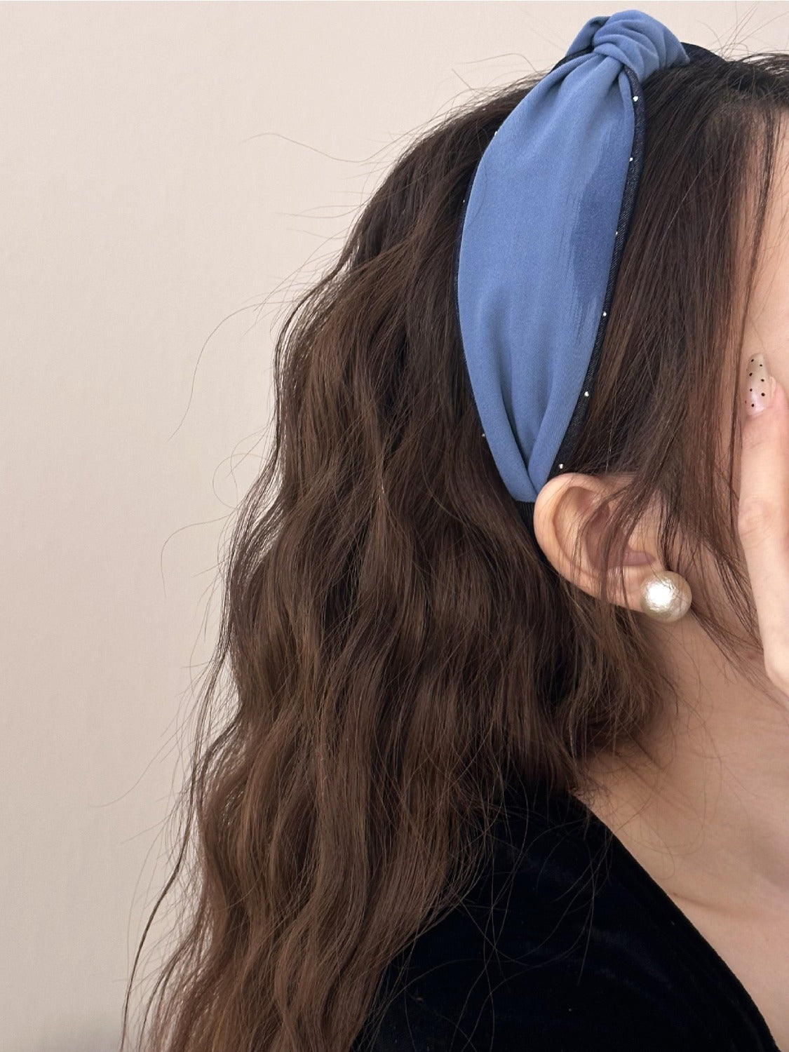 Knotted Polyester Wide - Headband Fashion