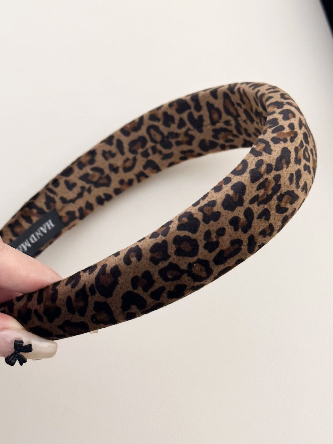 Leopard Polyester Wide Headband-Trendy-Style