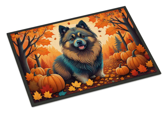 Keeshond Fall Doormat