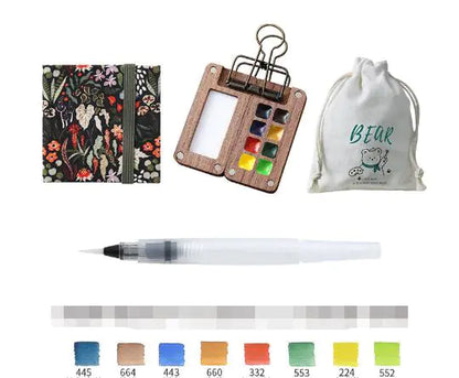 Portable Travel Watercolor Set