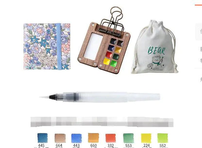 Portable Travel Watercolor Set