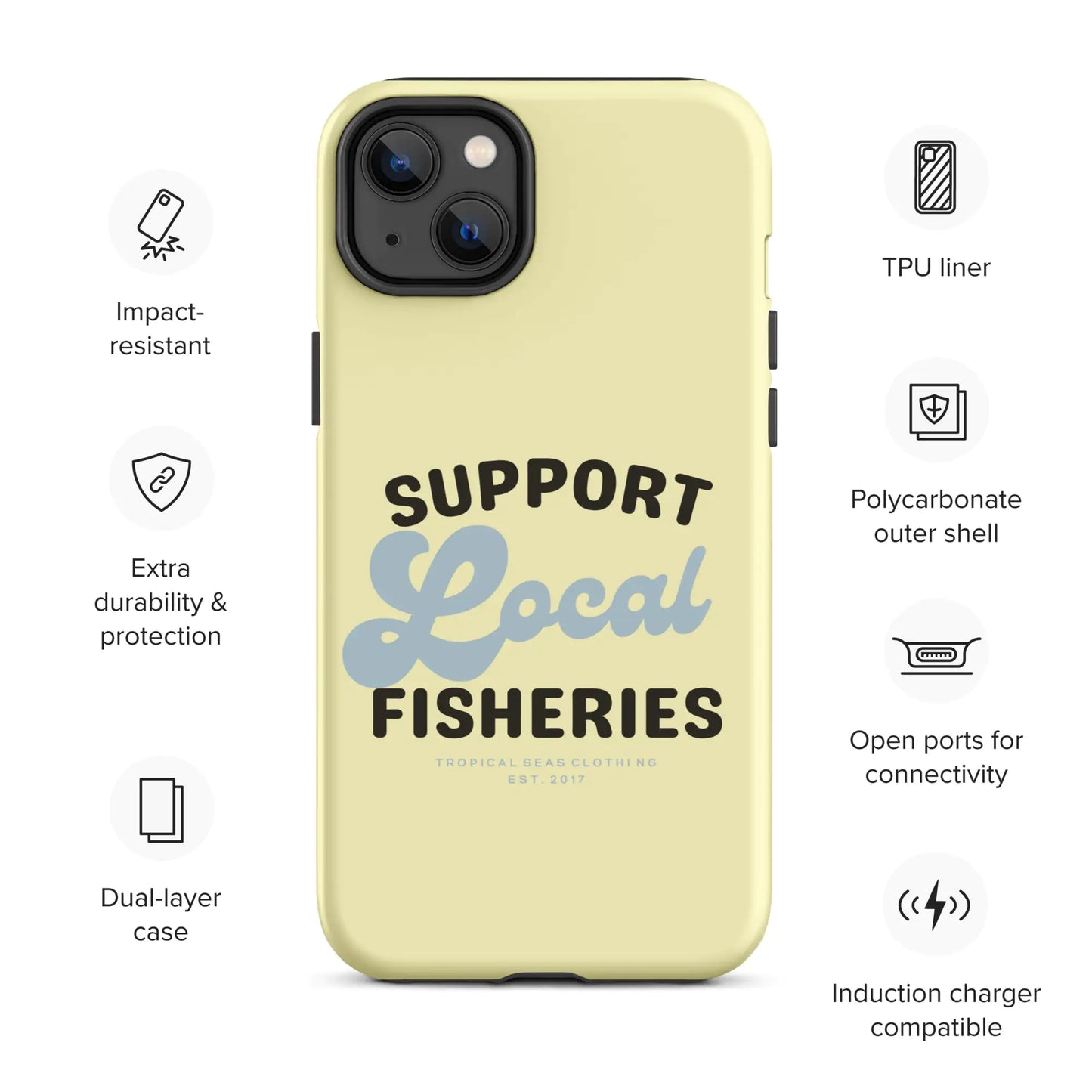 Local Fisheries Tough Case for iPhone®