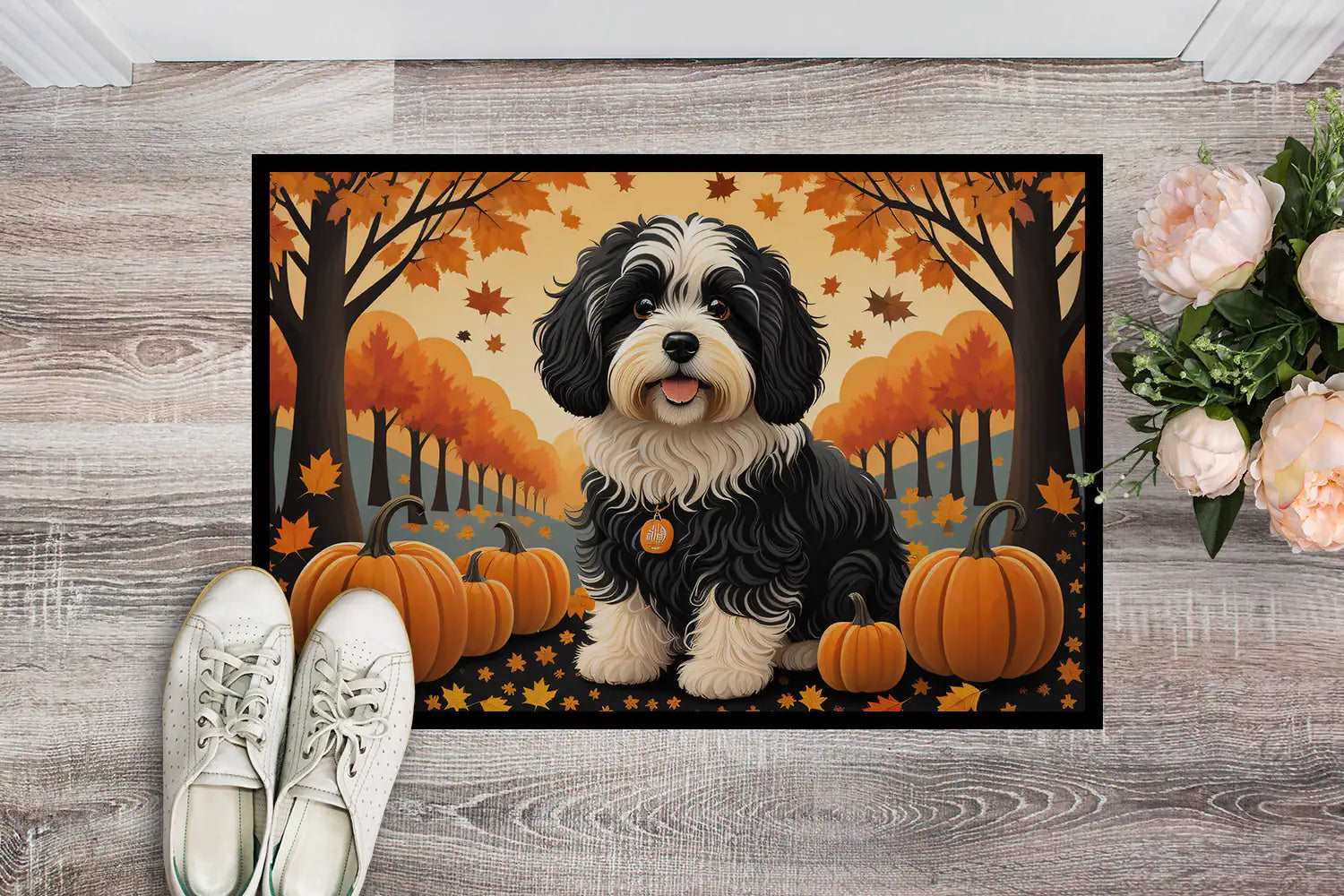 Havanese Fall Doormat